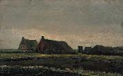 Vincent Van Gogh Hutten oil painting on canvas